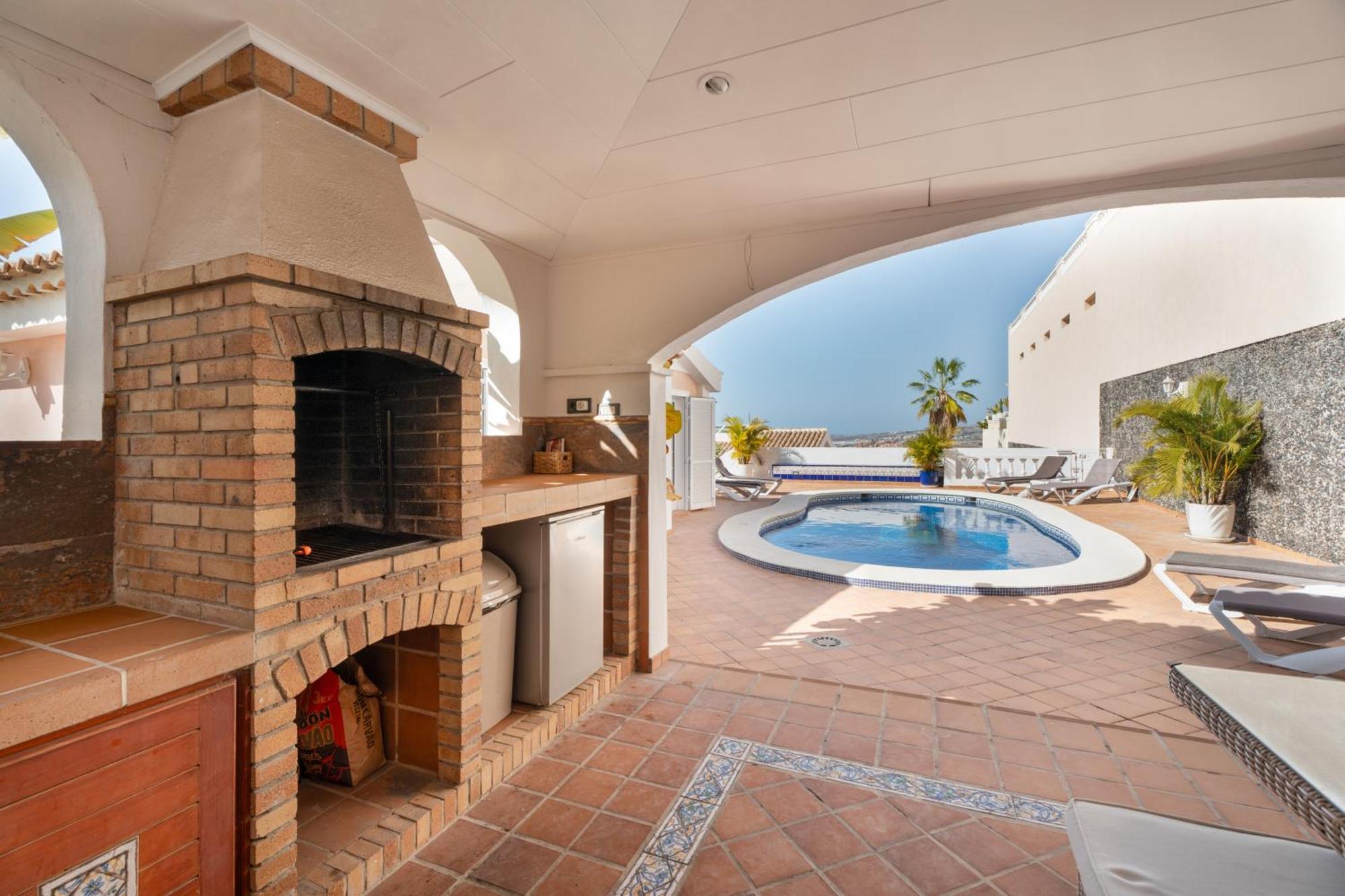Villa Marbella-Private Heated Pool And Breathtaking View Costa Adeje  Exterior foto