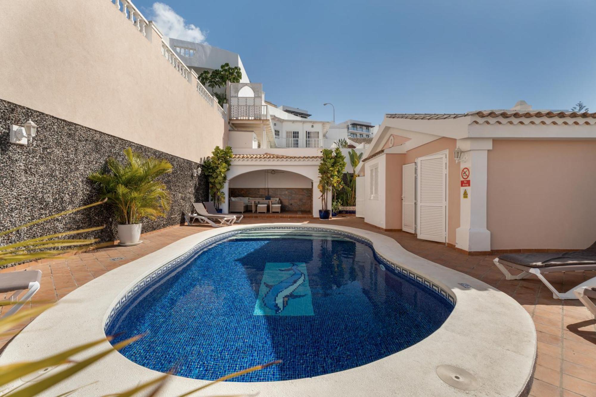 Villa Marbella-Private Heated Pool And Breathtaking View Costa Adeje  Exterior foto